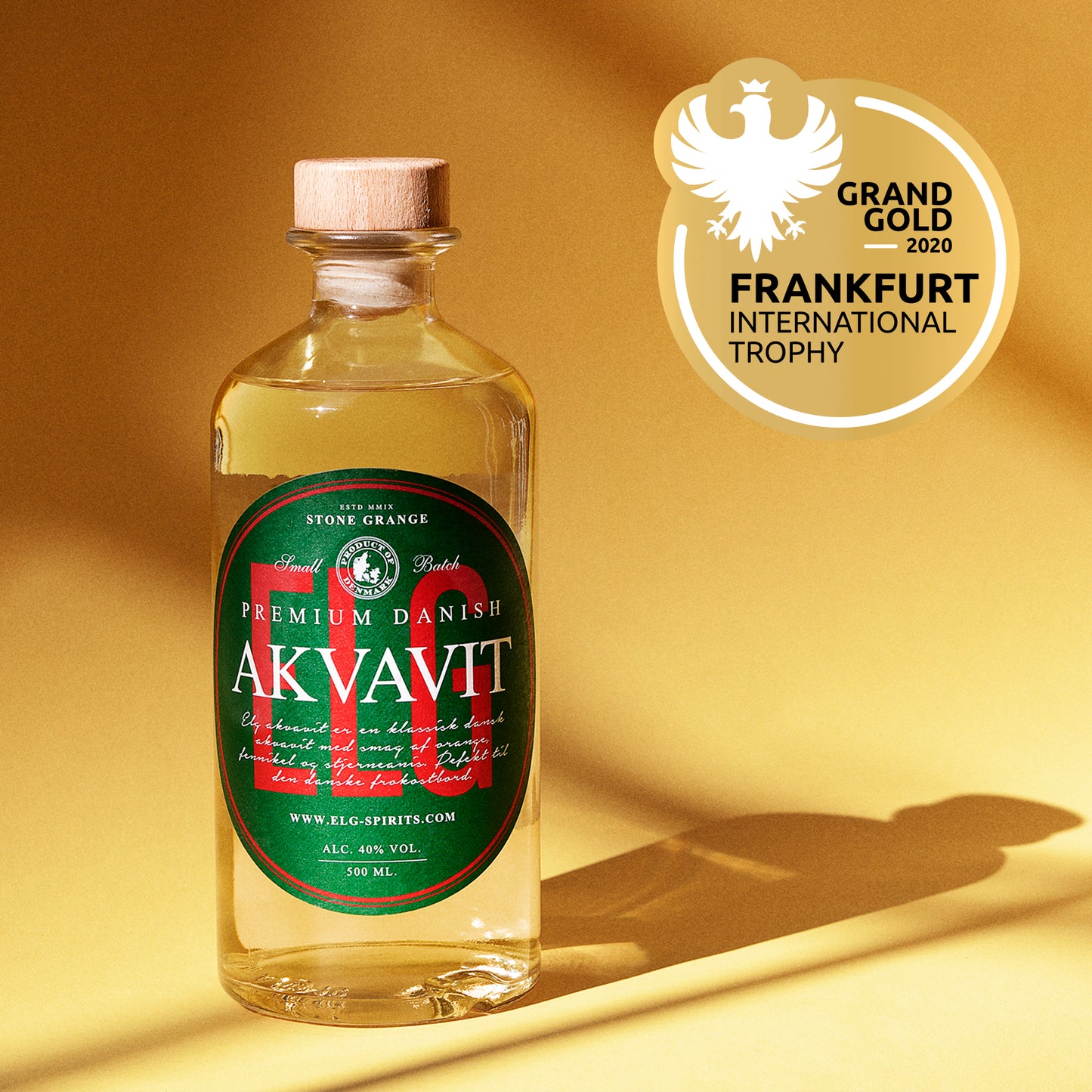 ELG Akvavit 50 cl - Danmarks bedste snaps