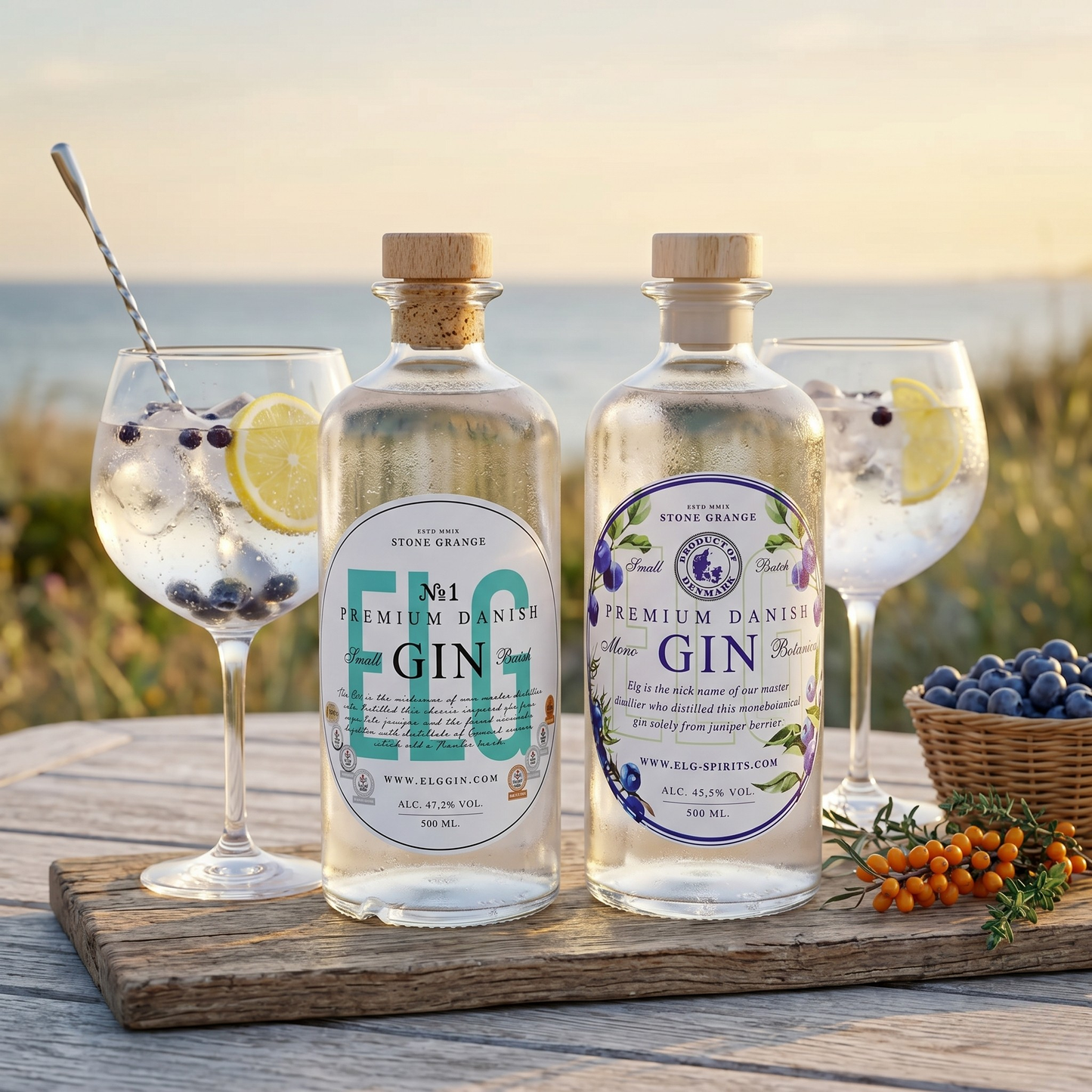 Den Lille Guldpakke – ELG Gin No. 1 & ELG Mono Botanical