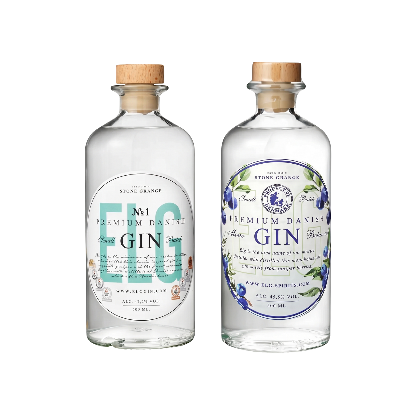 Den Lille Guldpakke – ELG Gin No. 1 & ELG Mono Botanical
